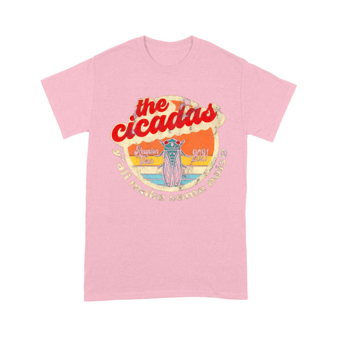 Divesart - Cicada Shirt Funny Cicada Concert T-paita Snarky Insect - Standard T-paita
