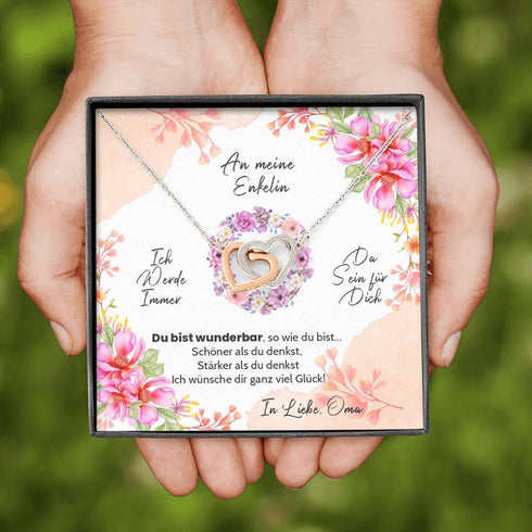Herz Kette - An meine Enkelin
