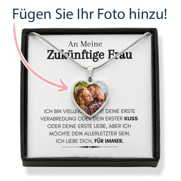 Herzkette mit Foto - An Meine Zukünftige Frau