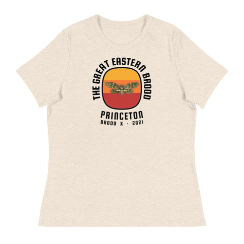 Cicada Women's Relaxed T-Shirt / Great Eastern Brood X Insect Invasion Event 2021 / Personalized To Your Choosing!