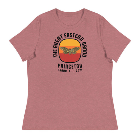 Cicada Women's Relaxed T-Shirt / Great Eastern Brood X Insect Invasion Event 2021 / Personalized To Your Choosing!
