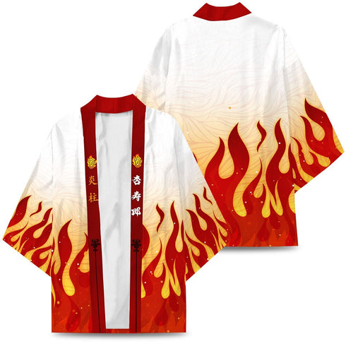 Kyojuro Fire Kimono