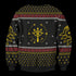 Legend of Zelda Triforce Christmas Unisex Wool Sweater