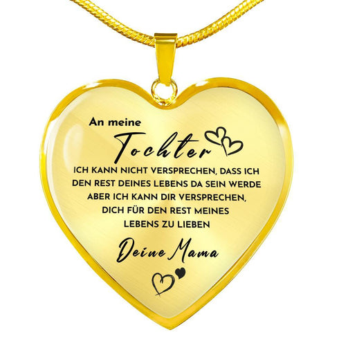 Divesart - Herz Halskette - Für meine Tochter von Mama