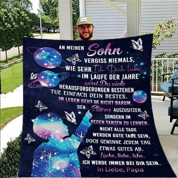 Divesart - Decke vom Vater an den Sohn - "Magisches Universum"