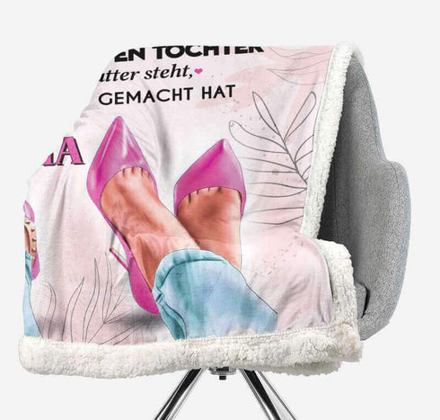 Divesart - Decke von Mutter zu Tochter - "Der Charme der Mädchen"