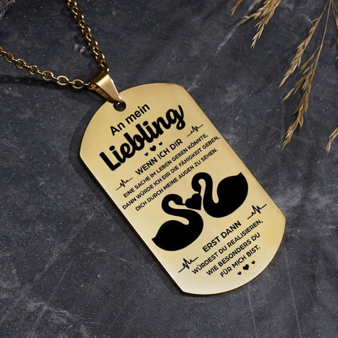 Wahre Liebe - Anhänger für einen geliebten Menschen