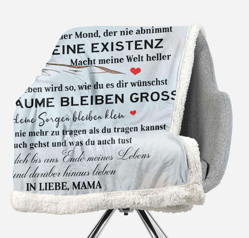 Divesart - Decke von Mutter zu Tochter - "Baum des Lebens"