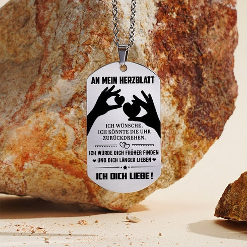 Liebe liegt in unseren Händen - Anhänger für einen geliebten Menschen
