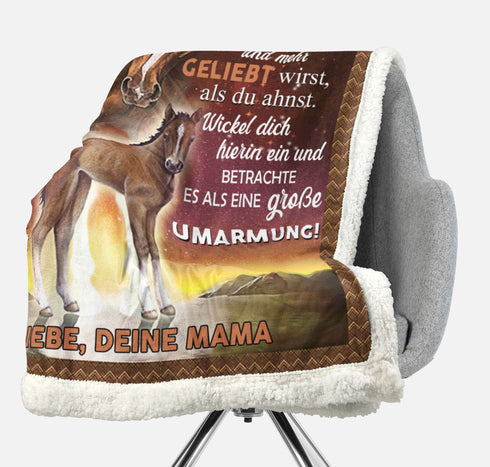 Divesart - Decke von Mutter zu Tochter - "Die Majestät des Universums"