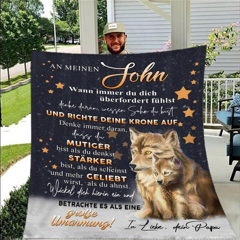 Divesart - Decke vom Vater an den Sohn - "Alle Sterne für dich"