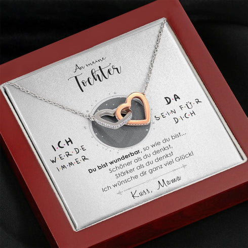 Silber Halskette - An meine Tochter