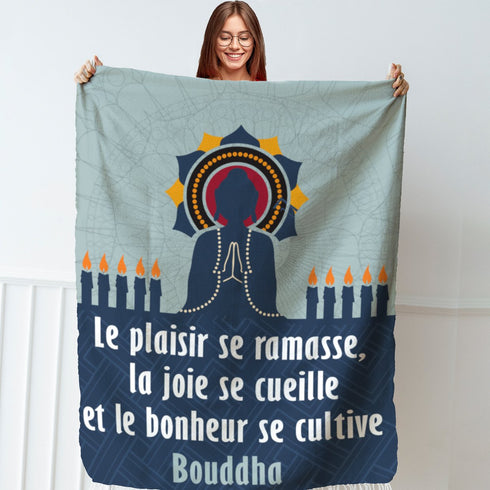 Couverture de citation inspirante de Bouddha 'Le plaisir'