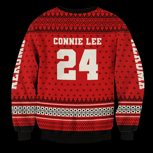 Personalized Team Nekoma Christmas Unisex Wool Sweater