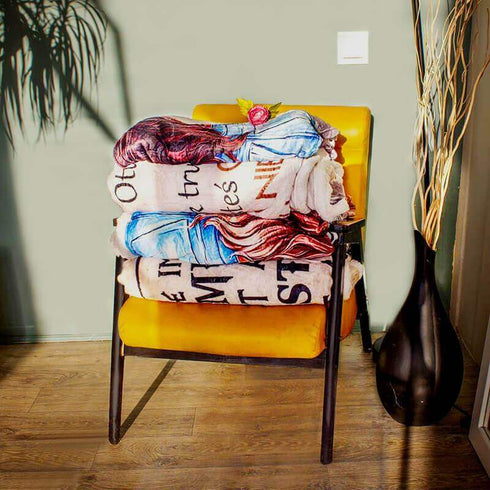 Divesart - Decke von Mutter zu Tochter - "Du bist immer in meinem Herzen"