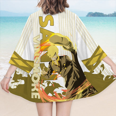 Sanji Black Leg Kimono