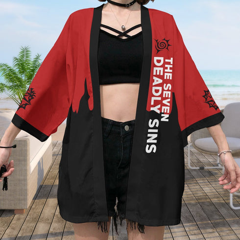 Seven Deadly Beasts Kimono