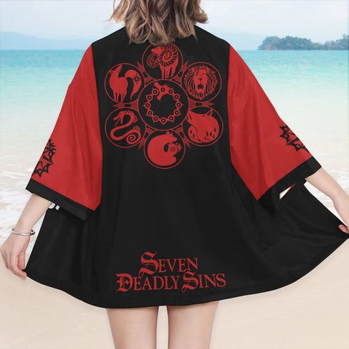 Seven Deadly Beasts Kimono