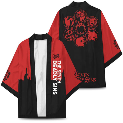 Seven Deadly Beasts Kimono