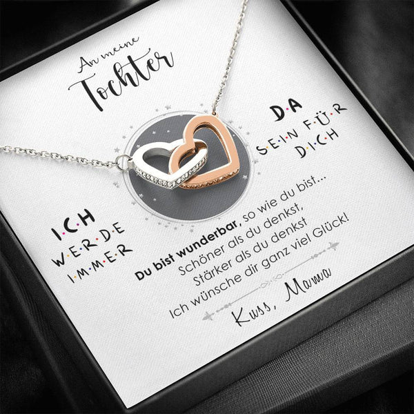 Silber Halskette - An meine Tochter