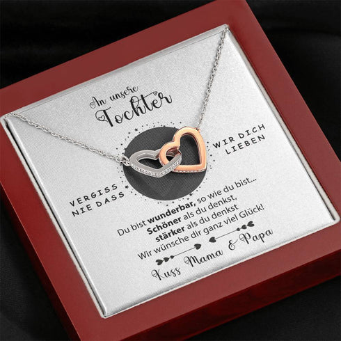 Divesart - Silber Halskette - An meine Tochter von Mama