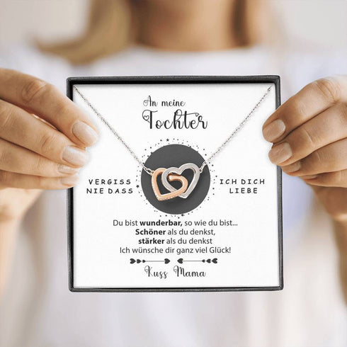 Divesart - Silber Halskette - An meine Tochter von Mama